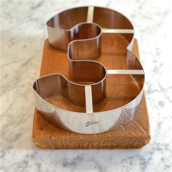 Ateco Extra Large Number 4 Cake Cutter Birthday Cake Kitchen Suppliy - Picture 3 of 7